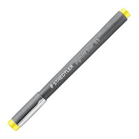 #ステッドラー日本 ドローイングペン ピグメントライナー パステルカラー 0.5mm  イエロー 308 05-10